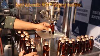 Perfect Bottle Sealing with Semi-Automatic ROPP Capping Machine
