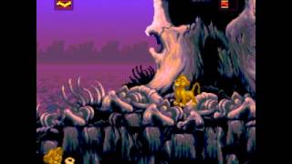 The Lion King - 2014 VGM Comp 2 Entry - Elephant Graveyard - Lion King, The (SNES) - User video