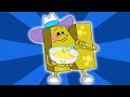 Monster N Loves Noodles 🍜  | ABC Monsters | Learn English Alphabet | Videos for Kids & Toddlers