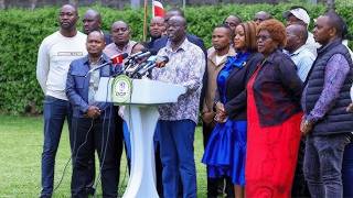 LIVE : Gachagua Allies Addressing the Nation Over US Ebola Plan!