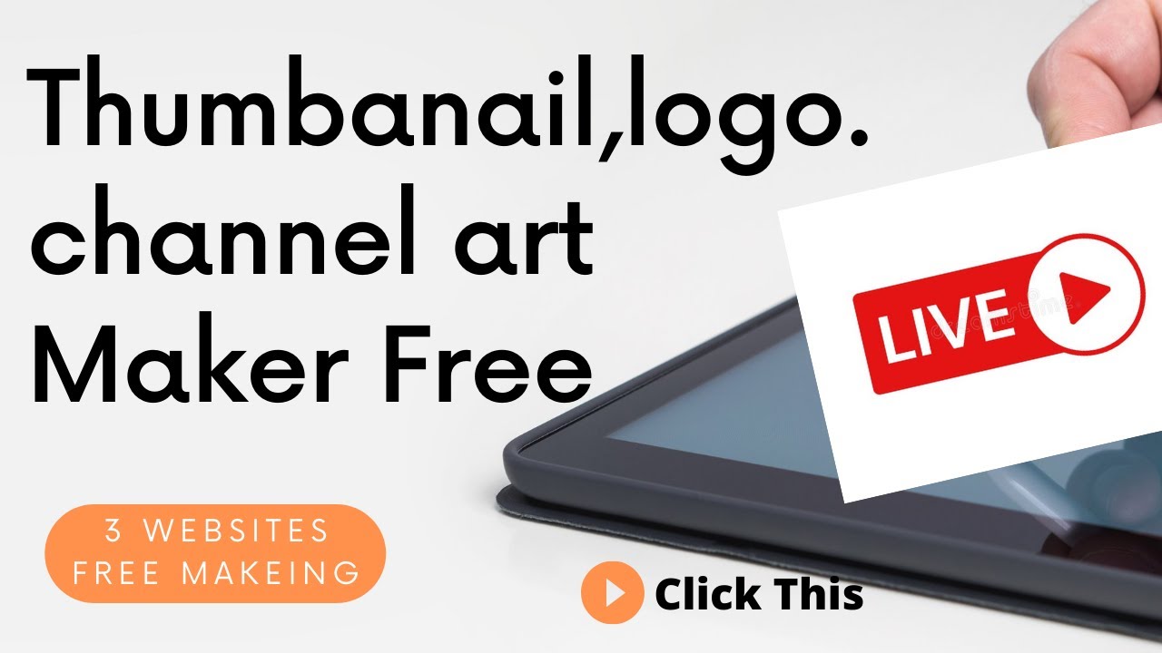 How to make thumbanail,intro,logo easy