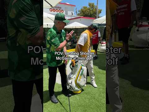 POV: Beating Shooter McGavin at Mini Golf