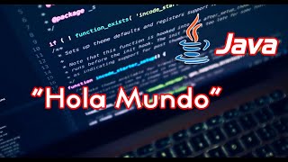 Programación con Java - Hola Mundo