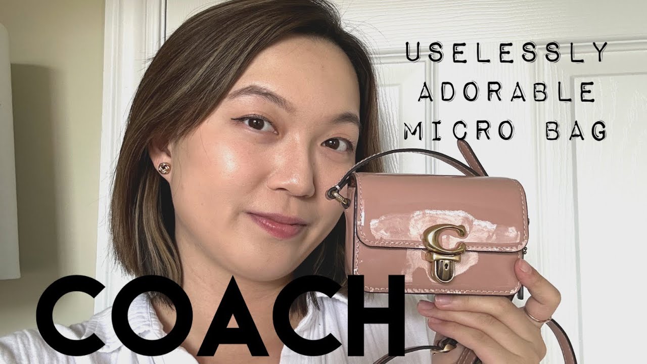 I got a “uselessly” adorable Micro bag from Coach for Summer| Studio 12 ...