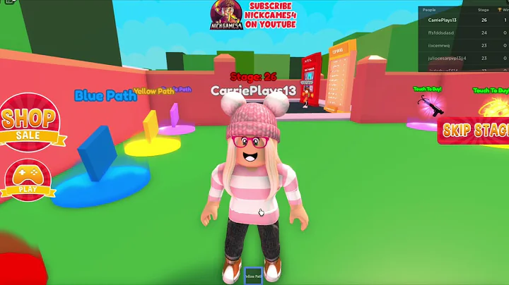 Carrie Escapes the Evil Ice Cream Roblox Obby