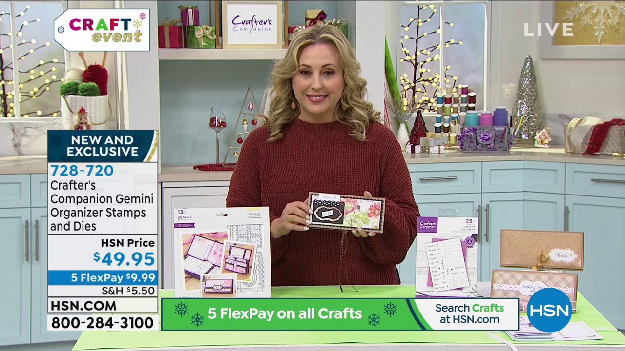 Crafter's Companion Gemini Ultimate Organizer Stamps and... - YouTube