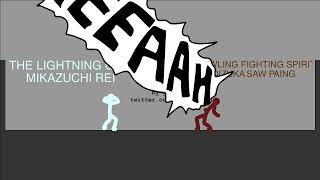 Kengan Asura Mikazuchi Rei Vs Saw Paing As Stick Figures