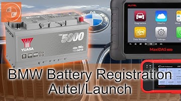 BMW Battery Registration (How TO) Autel MaxiDAS DS808