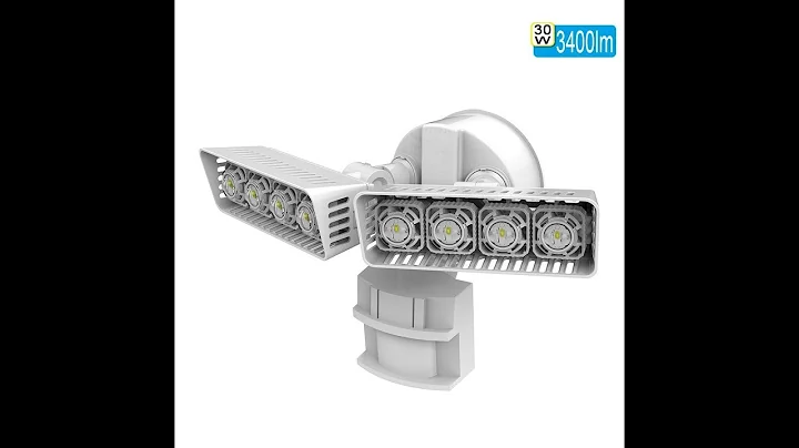 SANSI LED Security Motion Sensor Outdoor Light - UNBOXING