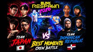 Who Won This Crazy Crew Battle? | Japan vs Dominican Republic | Blink Respawn 2026 | SF6