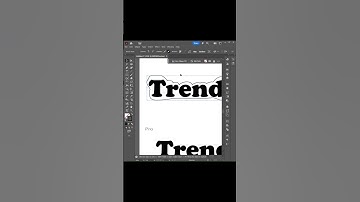 Illustrator Tips and Tricks | Editable Outline  #grptrend