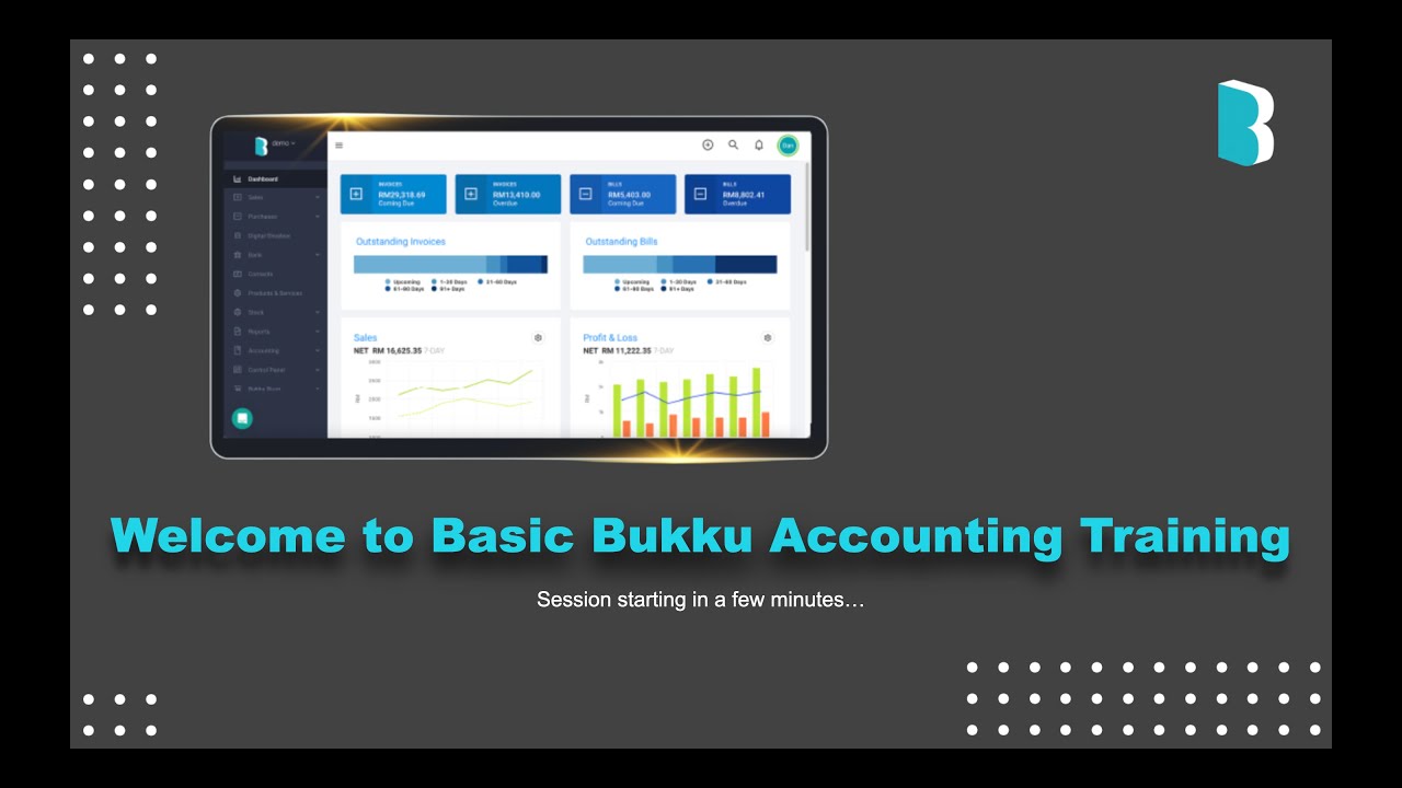 Basic Bukku Accounting Software Training - English - YouTube