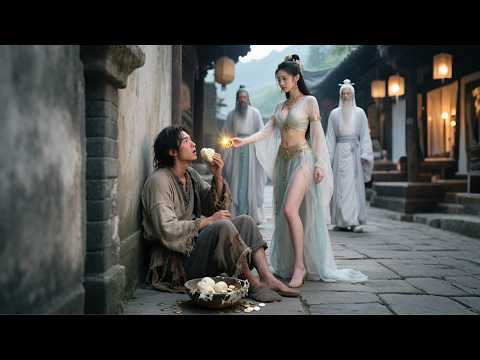 臭乞丐為討個饅頭吃意外暴露真實實力,絕美女仙尊看穿小伙子身份強搶回宗門當徒弟,助他登頂巔峰成為天下第一!#无敌小乞丐