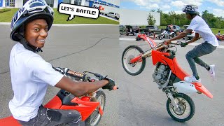 YOUNG HOMIE SHREDS ANY TYPE OF DIRT BIKE!