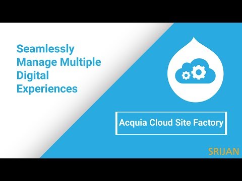 Acquia Cloud Site Factory - Srijan Acquia Services