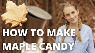 How to Make Maple Candy (Easy and Delicious!) | Maple Syrup Candy screenshot 4