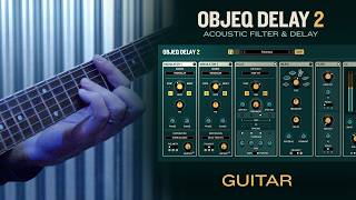 Objeq Delay 2 on Guitar Video