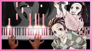 Voices from the Past Piano Cover - Demon Slayer Kimetsu no Yaiba OST