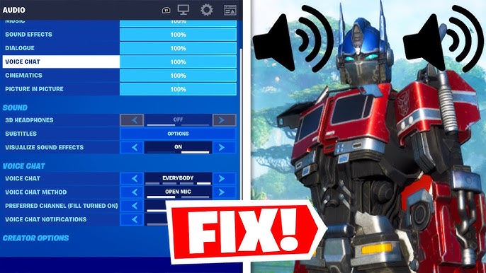 HOW TO FIX GAME CHAT AUDIO IN FORTNITE SEASON 2! (Voice Chat Not Working) 