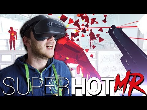 Видео: СУПЕР ГОРЯЧ В ВИРТУАЛЬНОЙ РЕАЛЬНОСТИ - SUPERHOT VR (Windows Mixed Reality)