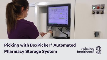 Automated pharmacy storage system BoxPicker – how to dispense medication