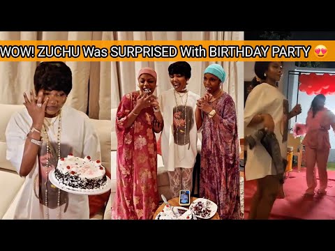 ZUCHU BIRTHDAY SURPRISE By FAMILY AND FRIENDS HADI RAHA Diamond Glamgossip Jux