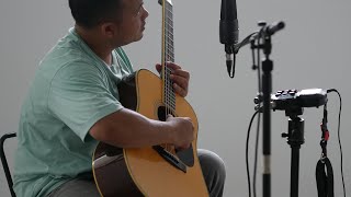 Video thumbnail of "ပန်းတွေနဲ့ဝေ - Pan Tway Nae Wai - Guitar Cover Song"