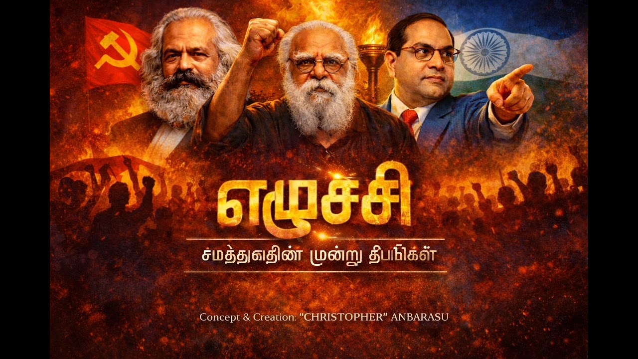 🚩 சமத்துவம் Rising! | Marx Periyar Ambedkar | Tamil Inspirational Anthem