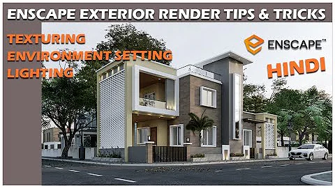 enscape exterior render settings and tips & tricks