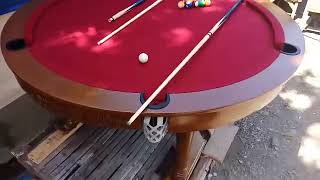 Binuhat - Cebu 's Billiard Table Maker / Round Billiard Table