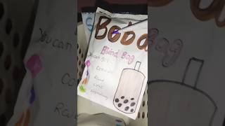 boba 🧋 blind bag #asmr #storts #blindbag #youtubestudio #qualitylife #youtubeshorts