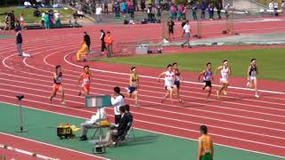 20180503　第71回大阪高校陸上3 4地区予選会　男子　100m　決勝　1組