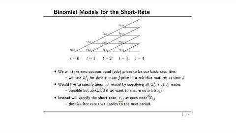 financial engineering : Introduction to term structure Lattice model