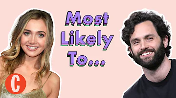 Penn Badgley And The Cast of Netflix’s You Play Most Likely To | Cosmopolitan UK