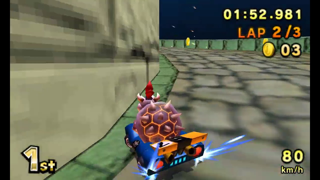 Classic N64 Bowser Castle Texture Modification by MK78DXWlliam[Will] (OG CT by Ryan) - MK7