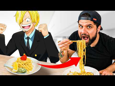 I Made Sanji's FAVORITE Pasta from One Piece