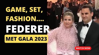 Roger Federer Takes the Met Gala by Storm: 'You Gotta Be Successful at Something'
