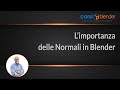 L'importanza delle Normali in Blender