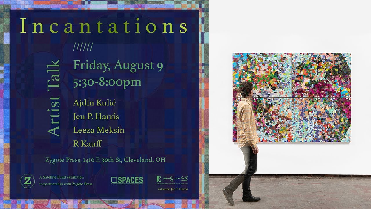Incantations Artist Talk at Zygote Press