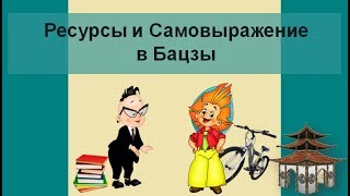 Категория Ресурсы и Самовыражение в Бацзы