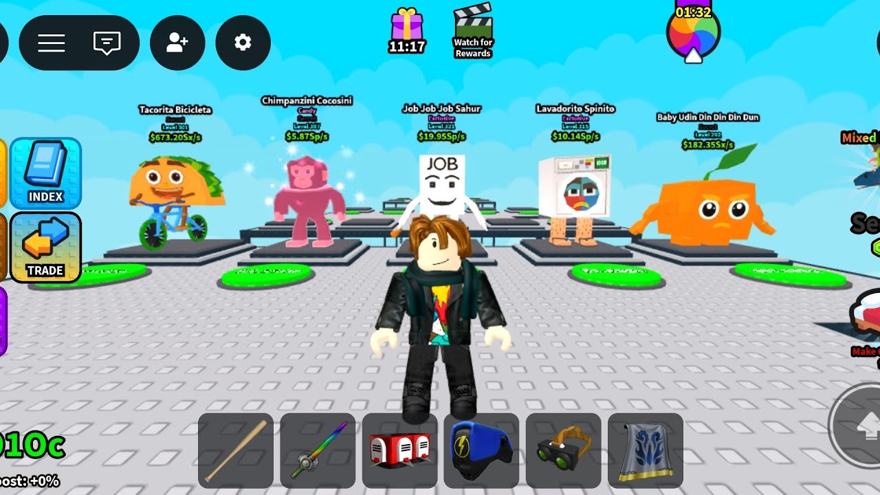 I Got 3 Exclusives, 10 Secrets, 11 Gods, and 1 Legendary in Don’t Take the Brainrots – Roblox