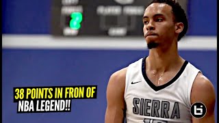 Amari Bailey Drops 38 Points In Front of NBA LEGEND!! Scottie Pippen & KJ Martin Pull Up To SC!