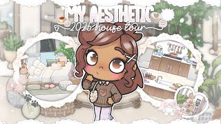 ⭐️ Aesthetic BIG Family 2025 HOUSE TOUR 🍮🎀| *with voice* | avatar world. #avatarworld #tocaboca screenshot 5
