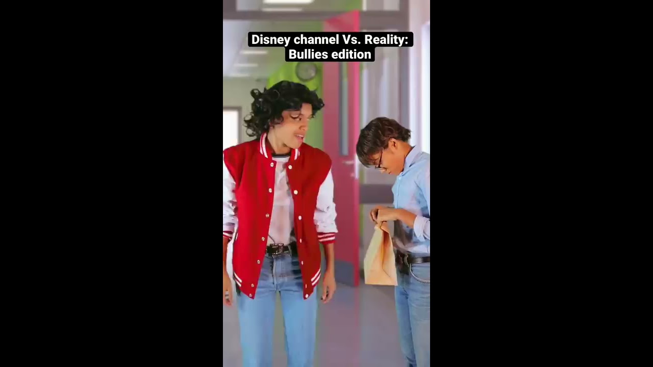 Disney Channel Vs Reality Bullies Shorts Comedyskit Disneychannel