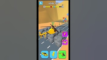 🌊 shape - shifting & Transform 🌪️level 155 casual game #shorts #gameplay  #shapeshifting