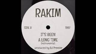 Rakim - It&#39;s Been A Long Time (DJ Premier Instrumental) (1997)