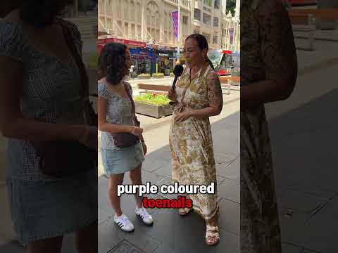 Purple is her colour