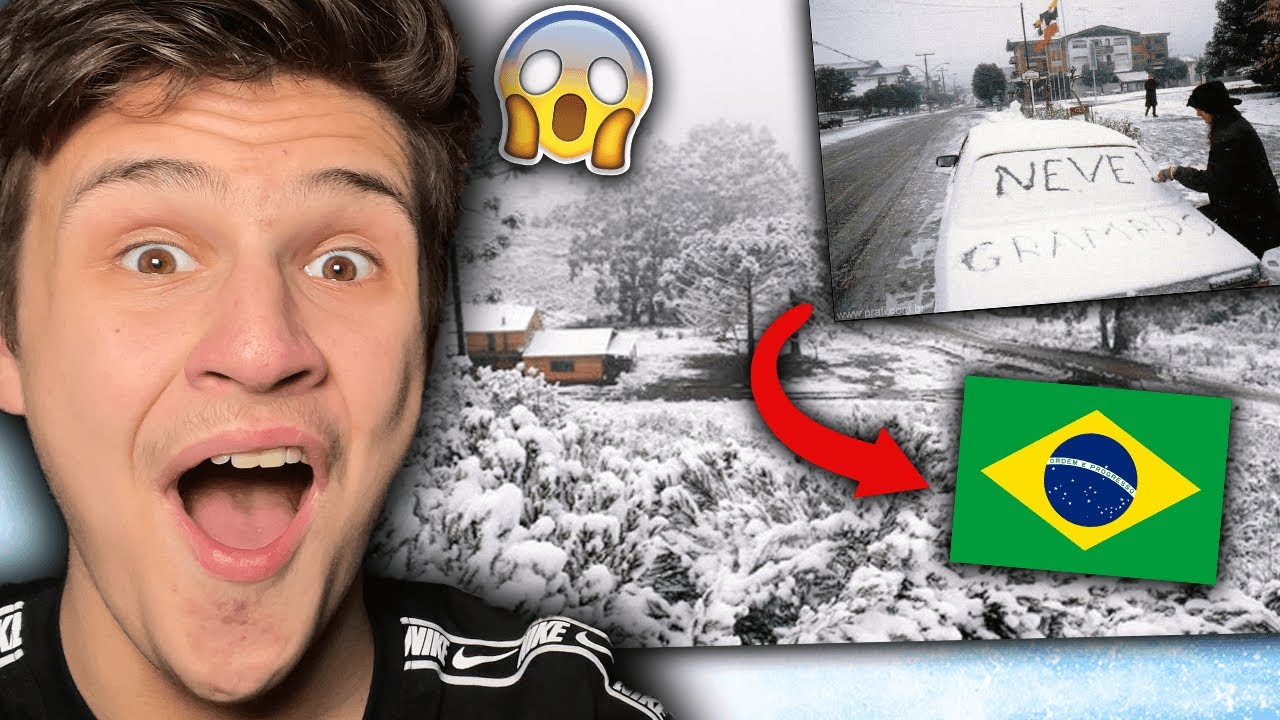 ITS SNOWING IN BRAZIL RIGHT NOW ! (i don't believe it)