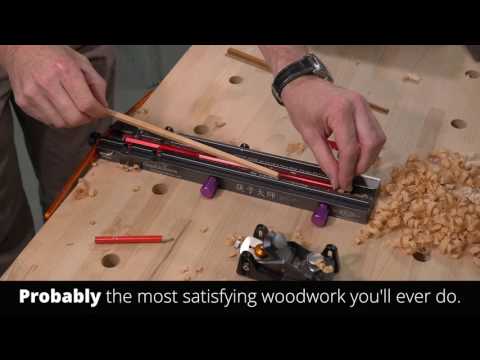 تصویری: چاپستیک چوبی - اتصال ایمن برای قطعات