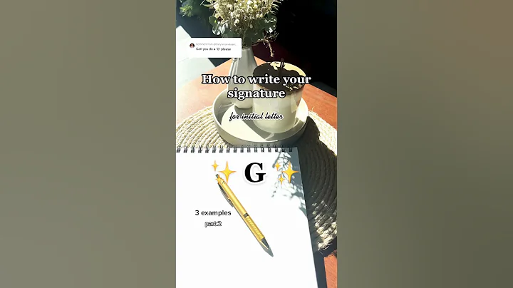 “G” Signature Style Ideas | 3 Handwritten Examples #signature #handwriting #art #name #G
